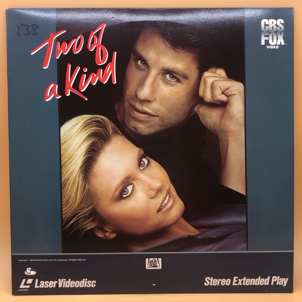 Two of A Kind - Laser Disc